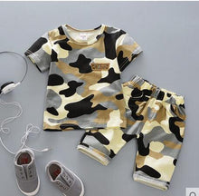 Load image into Gallery viewer, Cartoon Cotton Summer Clothing Sets for Newborn Baby Boy Infant Fashion Outerwear Clothes Suit T-shirt+Pant Suit baby Boy Cloth