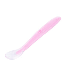 Load image into Gallery viewer, baby spoons feeding dishes Tableware for children flatware cutlery colher spoon silicone tools-for-patchwork lot soup ladle
