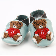 Load image into Gallery viewer, [simfamily]Skid-Proof Baby Shoes Soft Genuine Leather Baby Boys Girls Infant Shoes Slippers 0-6 6-12 12-18 18-24 First Walkers