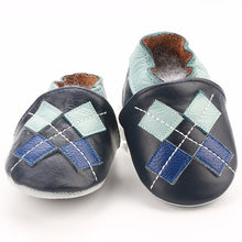 Load image into Gallery viewer, [simfamily]Skid-Proof Baby Shoes Soft Genuine Leather Baby Boys Girls Infant Shoes Slippers 0-6 6-12 12-18 18-24 First Walkers