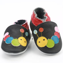 Load image into Gallery viewer, [simfamily]Skid-Proof Baby Shoes Soft Genuine Leather Baby Boys Girls Infant Shoes Slippers 0-6 6-12 12-18 18-24 First Walkers