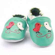 Load image into Gallery viewer, [simfamily]Skid-Proof Baby Shoes Soft Genuine Leather Baby Boys Girls Infant Shoes Slippers 0-6 6-12 12-18 18-24 First Walkers