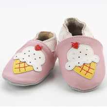 Load image into Gallery viewer, [simfamily]Skid-Proof Baby Shoes Soft Genuine Leather Baby Boys Girls Infant Shoes Slippers 0-6 6-12 12-18 18-24 First Walkers