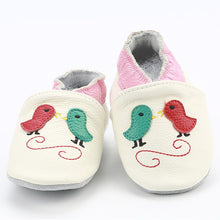 Load image into Gallery viewer, [simfamily]Skid-Proof Baby Shoes Soft Genuine Leather Baby Boys Girls Infant Shoes Slippers 0-6 6-12 12-18 18-24 First Walkers