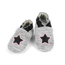Load image into Gallery viewer, [simfamily]Skid-Proof Baby Shoes Soft Genuine Leather Baby Boys Girls Infant Shoes Slippers 0-6 6-12 12-18 18-24 First Walkers