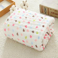 Load image into Gallery viewer, Muslin Swaddle Baby Blankets Swaddling 100% Cotton Swaddle Wrap for Newborn Babies 6 Layer Bath Towel Blanket Baby Bedding