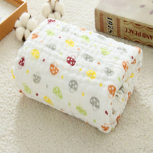 Load image into Gallery viewer, Muslin Swaddle Baby Blankets Swaddling 100% Cotton Swaddle Wrap for Newborn Babies 6 Layer Bath Towel Blanket Baby Bedding