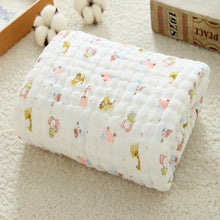 Load image into Gallery viewer, Muslin Swaddle Baby Blankets Swaddling 100% Cotton Swaddle Wrap for Newborn Babies 6 Layer Bath Towel Blanket Baby Bedding