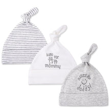 Load image into Gallery viewer, 3pcs/lot Baby Hats 100% cotton Printed Baby Hats &amp; Caps For 0-6 Months Newborn Baby Accessories KF268
