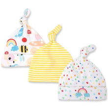 Load image into Gallery viewer, 3pcs/lot Baby Hats 100% cotton Printed Baby Hats &amp; Caps For 0-6 Months Newborn Baby Accessories KF268