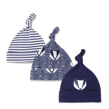 Load image into Gallery viewer, 3pcs/lot Baby Hats 100% cotton Printed Baby Hats &amp; Caps For 0-6 Months Newborn Baby Accessories KF268