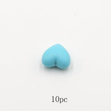 Load image into Gallery viewer, TYRY.HU 10pc Silicone Baby Pacifier Beads Teething Chewable Newborn Nursing Teether Beads Teething Necklace Accessories