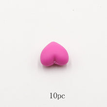 Load image into Gallery viewer, TYRY.HU 10pc Silicone Baby Pacifier Beads Teething Chewable Newborn Nursing Teether Beads Teething Necklace Accessories