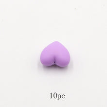 Load image into Gallery viewer, TYRY.HU 10pc Silicone Baby Pacifier Beads Teething Chewable Newborn Nursing Teether Beads Teething Necklace Accessories