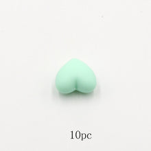 Load image into Gallery viewer, TYRY.HU 10pc Silicone Baby Pacifier Beads Teething Chewable Newborn Nursing Teether Beads Teething Necklace Accessories