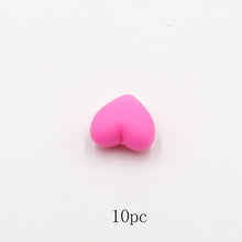Load image into Gallery viewer, TYRY.HU 10pc Silicone Baby Pacifier Beads Teething Chewable Newborn Nursing Teether Beads Teething Necklace Accessories