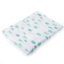 Load image into Gallery viewer, [simfamily] 1Pc Muslin 100% Cotton Baby Swaddles Soft Newborn Blankets Bath Gauze Infant Wrap sleepsack Stroller cover Play Mat