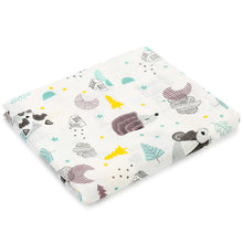 Load image into Gallery viewer, [simfamily] 1Pc Muslin 100% Cotton Baby Swaddles Soft Newborn Blankets Bath Gauze Infant Wrap sleepsack Stroller cover Play Mat