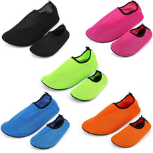 Load image into Gallery viewer, Children skin care warm shoes boys and girls swimming breathable beach shoes kid non-slip mesh parent-child shoes big size 24-45