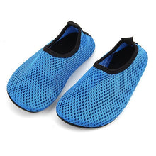 Load image into Gallery viewer, Children skin care warm shoes boys and girls swimming breathable beach shoes kid non-slip mesh parent-child shoes big size 24-45
