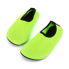 Load image into Gallery viewer, Children skin care warm shoes boys and girls swimming breathable beach shoes kid non-slip mesh parent-child shoes big size 24-45