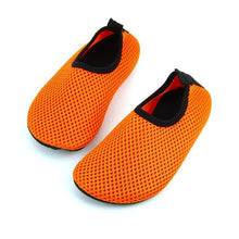 Load image into Gallery viewer, Children skin care warm shoes boys and girls swimming breathable beach shoes kid non-slip mesh parent-child shoes big size 24-45