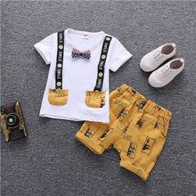 Load image into Gallery viewer, Baby Boy Clothes Summer Children Clothing Cartoon 2018 New Kids Cotton Cute  Sets Baby Boy Outfit Costumes Baby Clothing Set