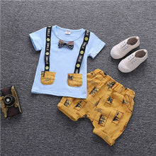Load image into Gallery viewer, Baby Boy Clothes Summer Children Clothing Cartoon 2018 New Kids Cotton Cute  Sets Baby Boy Outfit Costumes Baby Clothing Set