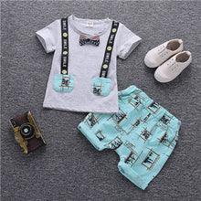 Load image into Gallery viewer, Baby Boy Clothes Summer Children Clothing Cartoon 2018 New Kids Cotton Cute  Sets Baby Boy Outfit Costumes Baby Clothing Set