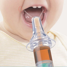Load image into Gallery viewer, Baby kids smart medicine dispenser Needle Feeder Squeeze Medicine Dropper Dispenser Pacifier Feeding Utensils