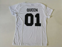 Load image into Gallery viewer, Family Look Short sleeved T-shirt Father Son Mother and Daughter Clothes 01 King Queen Prince Princess Family Matching Outfits