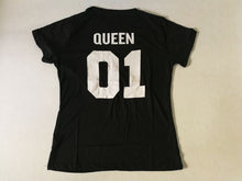 Load image into Gallery viewer, Family Look Short sleeved T-shirt Father Son Mother and Daughter Clothes 01 King Queen Prince Princess Family Matching Outfits
