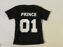 Load image into Gallery viewer, Family Look Short sleeved T-shirt Father Son Mother and Daughter Clothes 01 King Queen Prince Princess Family Matching Outfits