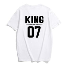 Load image into Gallery viewer, Family Look Short sleeved T-shirt Father Son Mother and Daughter Clothes 01 King Queen Prince Princess Family Matching Outfits