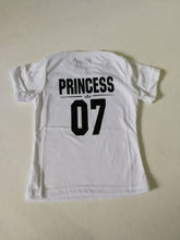 Load image into Gallery viewer, Family Look Short sleeved T-shirt Father Son Mother and Daughter Clothes 01 King Queen Prince Princess Family Matching Outfits