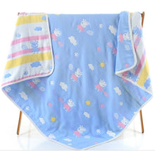 Load image into Gallery viewer, Cotton Miracle Baby Towel Newborn Muslin Thick Child Blanket Swaddling Towel Infant Baby Bedding Receiving Blankets 80*80cm