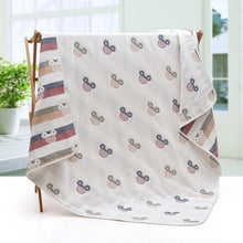 Load image into Gallery viewer, Cotton Miracle Baby Towel Newborn Muslin Thick Child Blanket Swaddling Towel Infant Baby Bedding Receiving Blankets 80*80cm