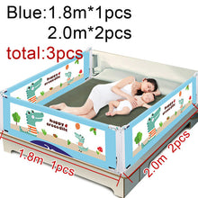 Load image into Gallery viewer, Baby Bed Fence Home Safety Gate Products child Care Barrier for beds Crib Rails Security Fencing Children Guardrail Kids Playpen
