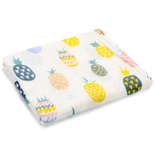 Load image into Gallery viewer, [simfamily] 1Pc Muslin 100% Cotton Baby Swaddles Soft Newborn Blankets Bath Gauze Infant Wrap sleepsack Stroller cover Play Mat