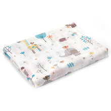 Load image into Gallery viewer, [simfamily] 1Pc Muslin 100% Cotton Baby Swaddles Soft Newborn Blankets Bath Gauze Infant Wrap sleepsack Stroller cover Play Mat