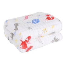 Load image into Gallery viewer, Muslin Swaddle Baby Blankets Swaddling 100% Cotton Swaddle Wrap for Newborn Babies 6 Layer Bath Towel Blanket Baby Bedding