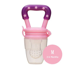 Load image into Gallery viewer, Newborn Food Supplement Baby Bottle Feeding Fruit Vegetable Feeder Baby Pacifier For Fruit Portable Nipples Chupeta Feed Kid
