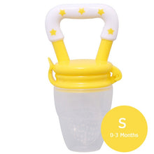 Load image into Gallery viewer, Newborn Food Supplement Baby Bottle Feeding Fruit Vegetable Feeder Baby Pacifier For Fruit Portable Nipples Chupeta Feed Kid