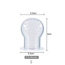 Load image into Gallery viewer, Newborn Food Supplement Baby Bottle Feeding Fruit Vegetable Feeder Baby Pacifier For Fruit Portable Nipples Chupeta Feed Kid