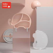 Load image into Gallery viewer, BabyCare Baby Silicone Plate Tableware Infant Food Container Cup Suction Bowl Kids Food Tray Children Placemat Baby Feeding Dish