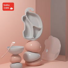 Load image into Gallery viewer, BabyCare Baby Silicone Plate Tableware Infant Food Container Cup Suction Bowl Kids Food Tray Children Placemat Baby Feeding Dish