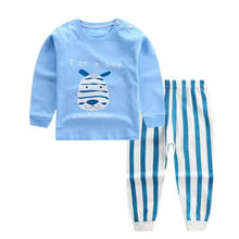 Load image into Gallery viewer, 2019 Winter Baby Boy Clothing Sets Elephant Boys Clothes Infant Sweatshirt + Pants Suit ZJS00014