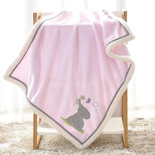 Load image into Gallery viewer, NEW Genuine Baby Blanket Baby Swaddle  100*75CM Wrap Newborn Super Soft Kids Bedding Diaper AKX11