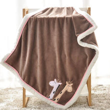 Load image into Gallery viewer, NEW Genuine Baby Blanket Baby Swaddle  100*75CM Wrap Newborn Super Soft Kids Bedding Diaper AKX11