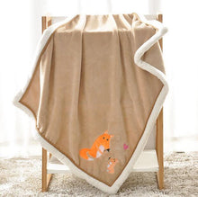 Load image into Gallery viewer, NEW Genuine Baby Blanket Baby Swaddle  100*75CM Wrap Newborn Super Soft Kids Bedding Diaper AKX11